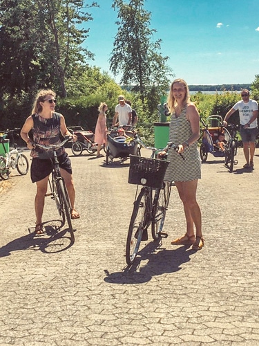 Lån en cykel på vores campingplads - Hårbølle Strand Camping